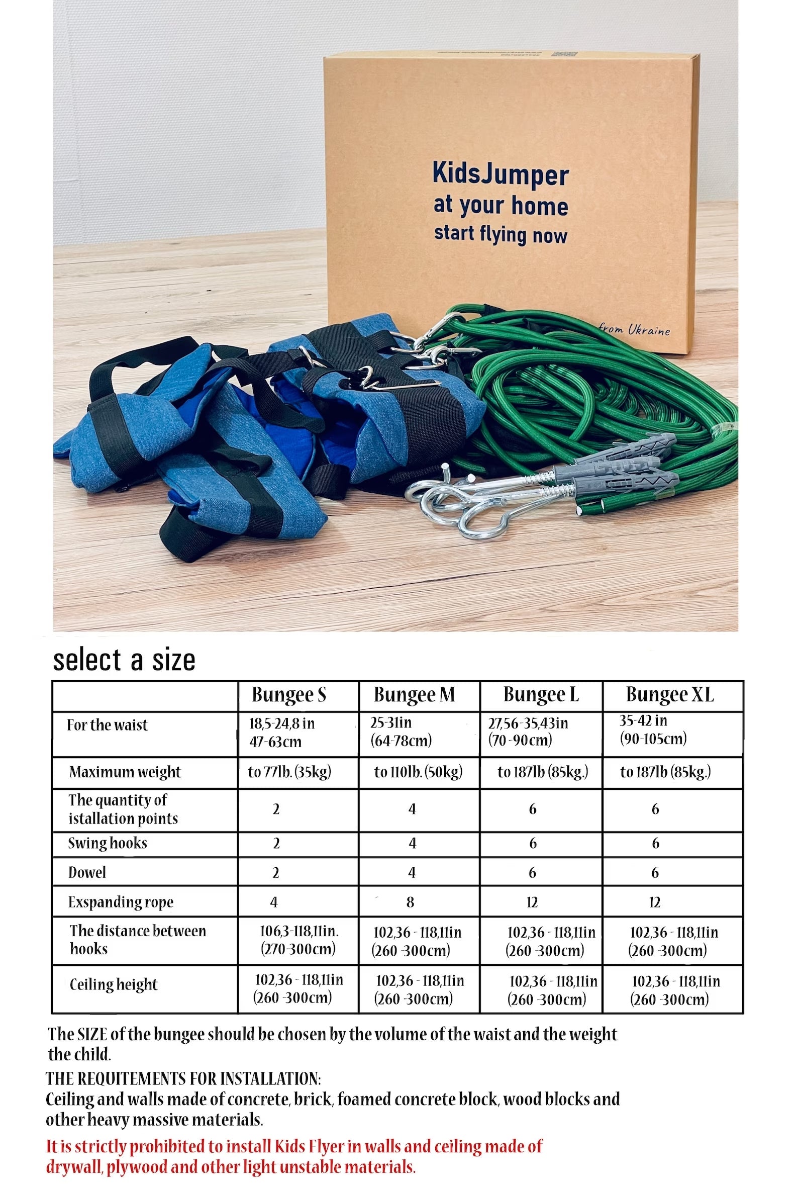 Therapeutic Bungee for adults/kids with Cerebral palsy